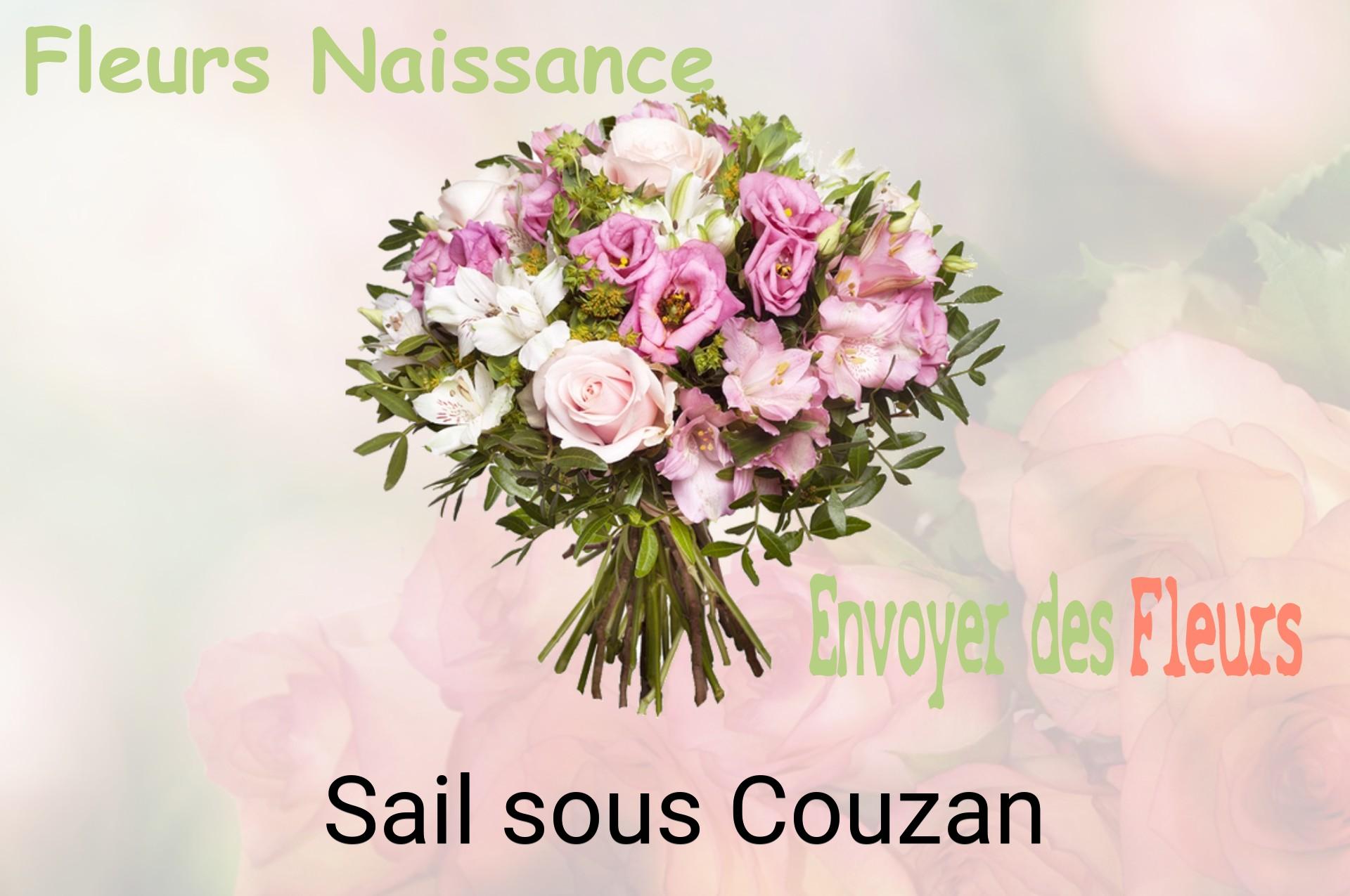 Bouquet de fleurs de naissance livré à Sail-sous-Couzan